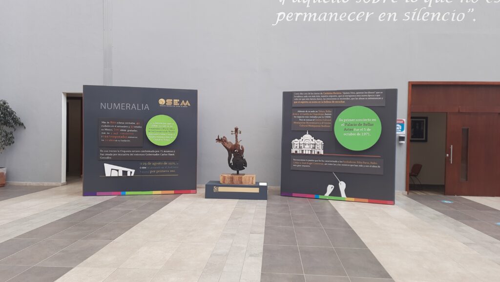 Despacho de Museografía, Flore Santin, Proyecto de diseño de interiores para museo del estado de México